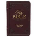 THE HOLY BIBLE POCKET BIBLE-CAFÉ OSCURO