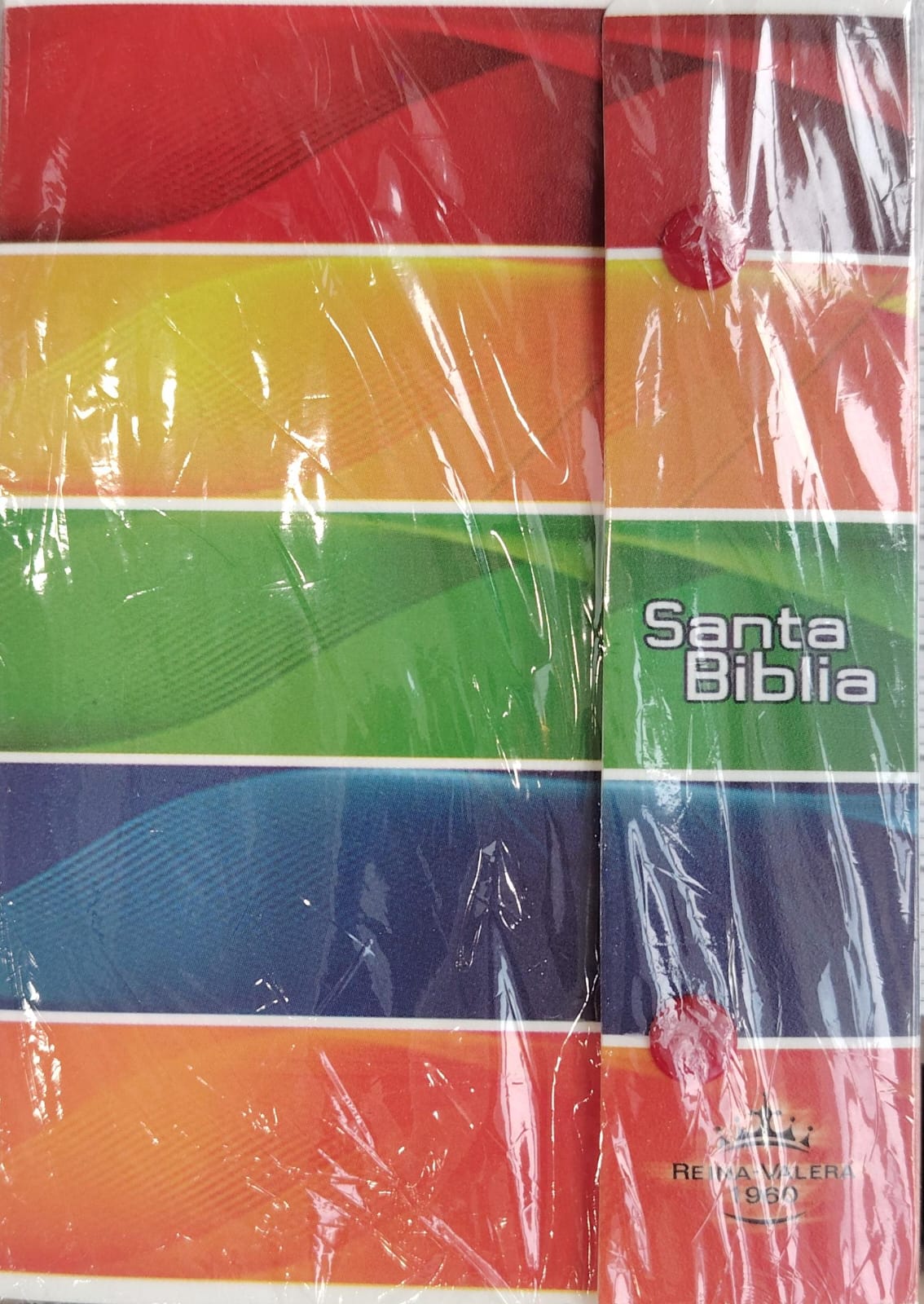 BIBLIA ULTRA FINA TAMAÑO BOLSILLO-MULTICOLOR Y CIERRE CON BROCHE