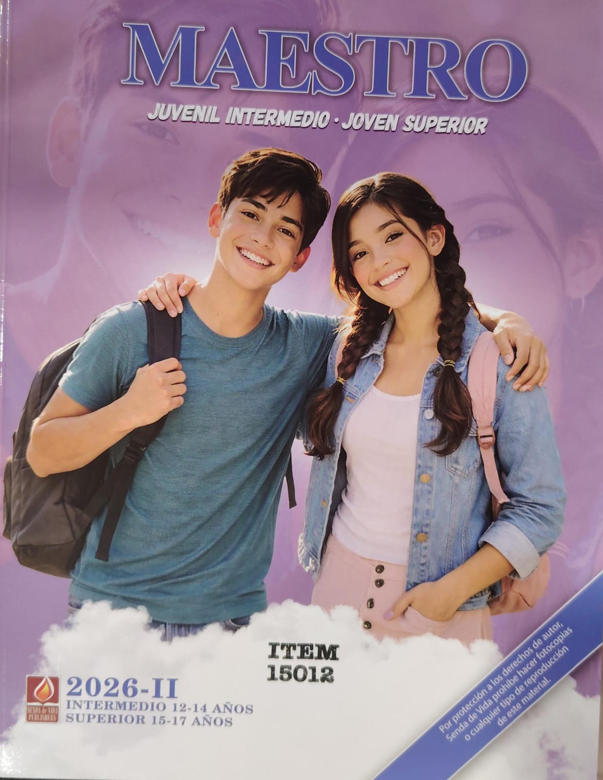 ITEM 15012 - 2026 II INTERMEDIO 12-14 AÑOS / SUPERIOR 15 -17 AÑOS