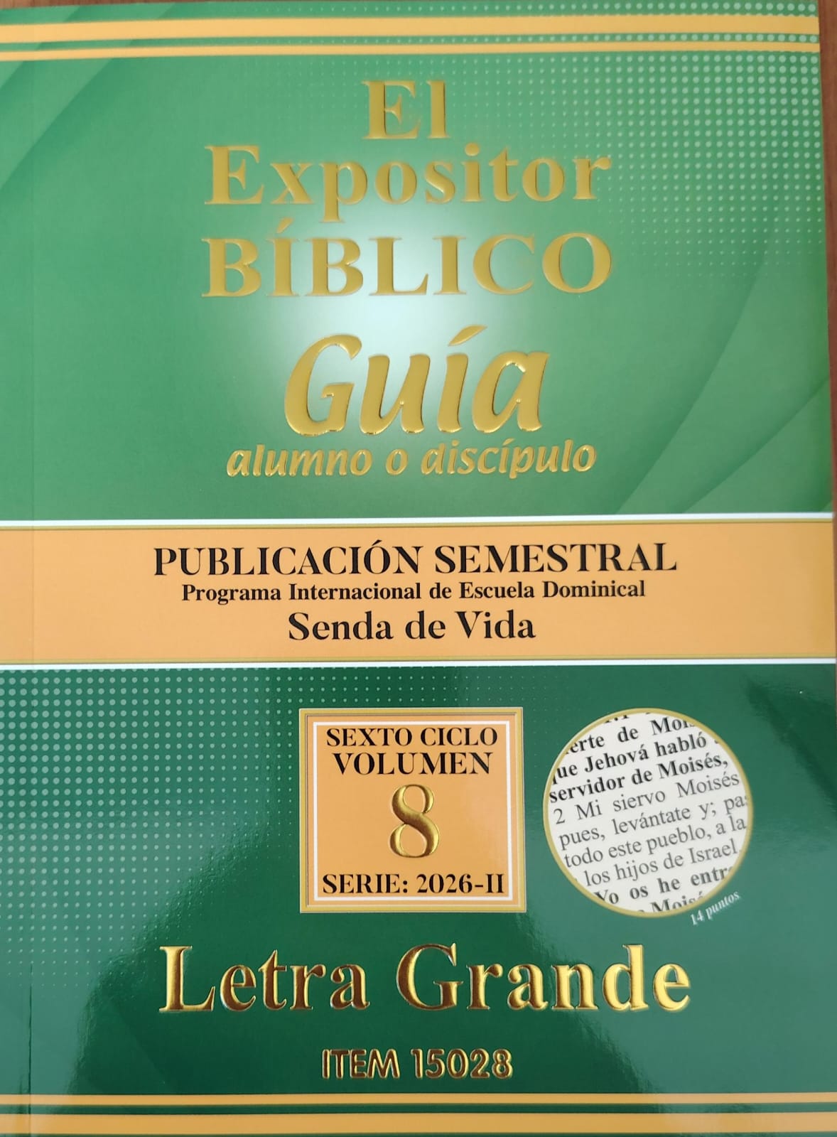 PUBLICACION SEMESTRAL - SEXTO CICLO VOLUMEN 8 SERIE 2026-II ALUMNO O DISCIPULO GUIA