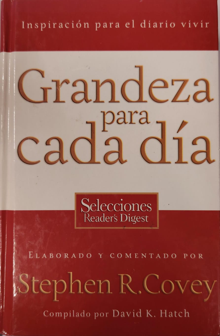 GRANDEZA PARA CADA DIA
