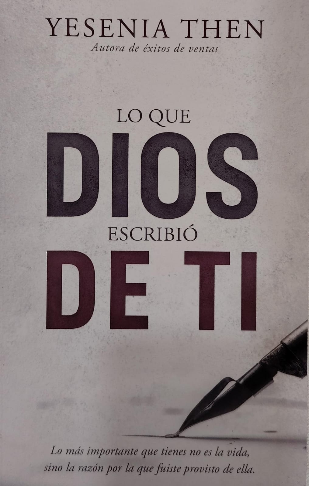 LO QUE DIOS ESCRIBIO DE TI