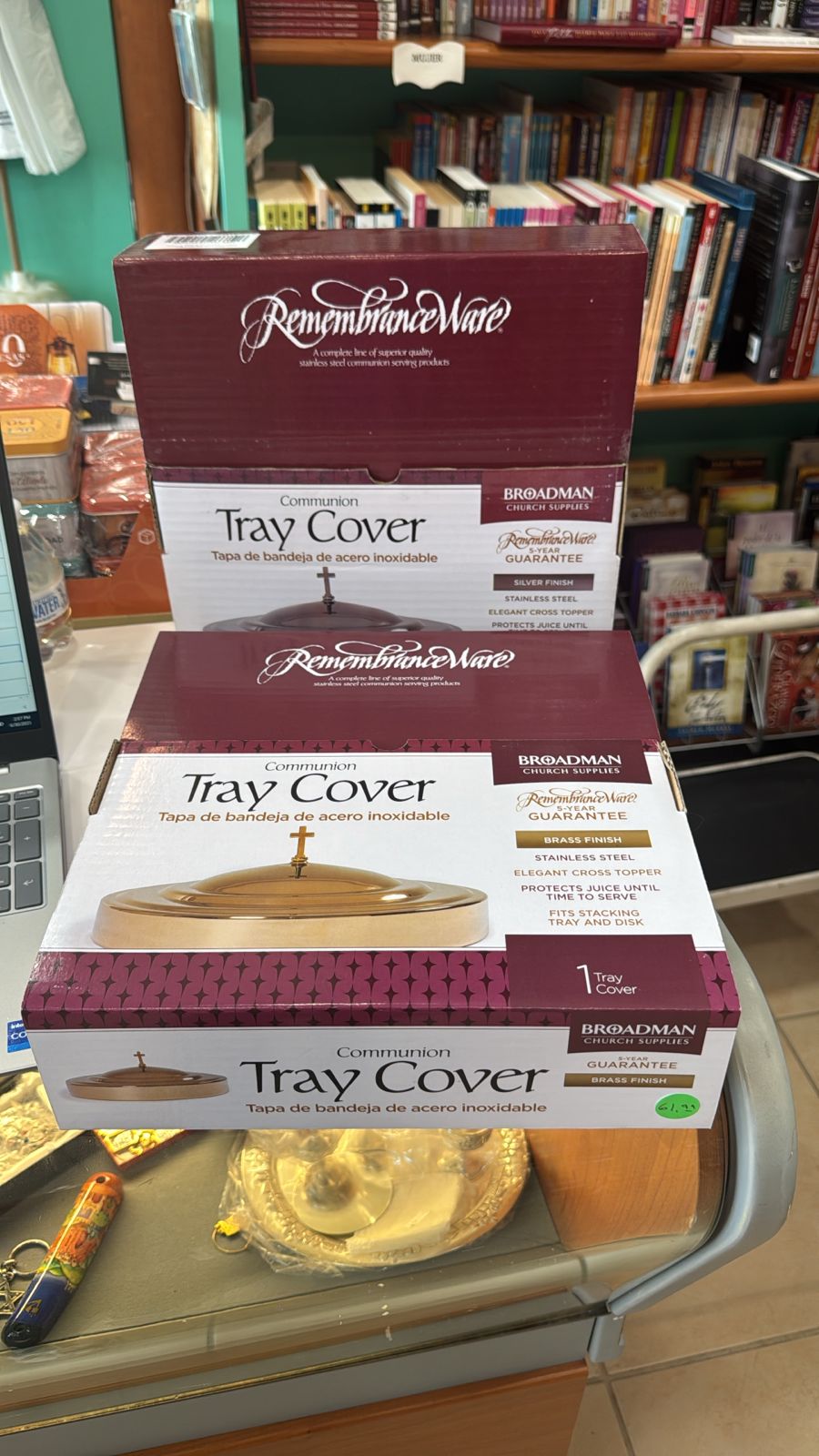 TAPA DE BANDEJA DE ACERO INOXIDABLE