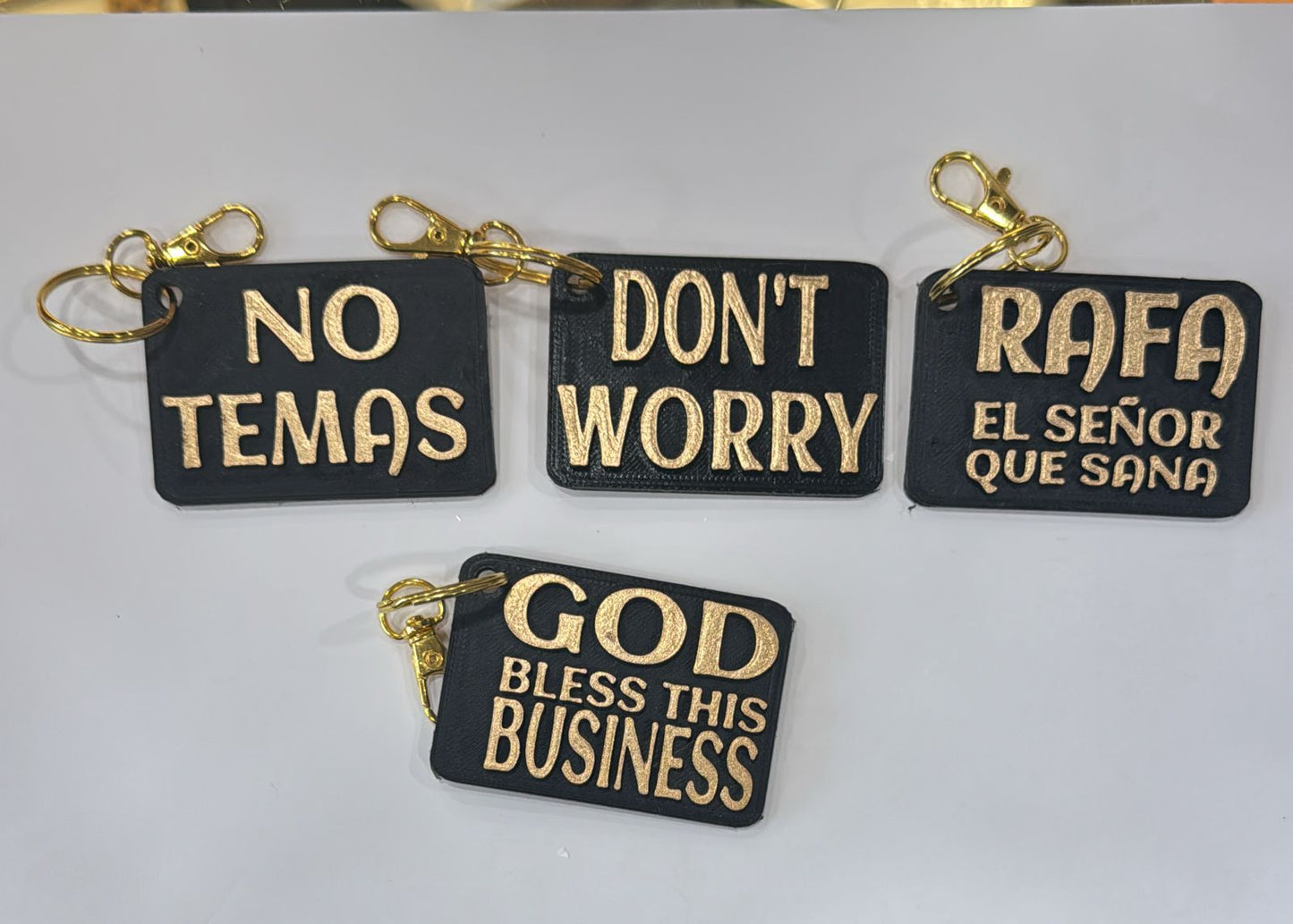 LLAVEROS NEGROS CON HSH BÍBLICO