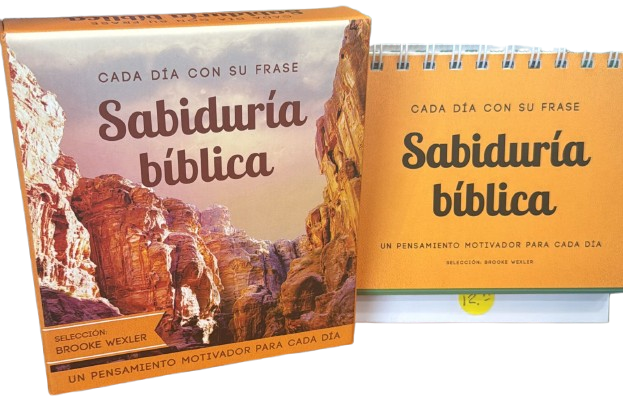 PERLAS DE SABIDURIA CAJA COLOR NARANJA