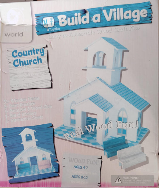 BUILD A VILLAGE REAL WOOD FUN