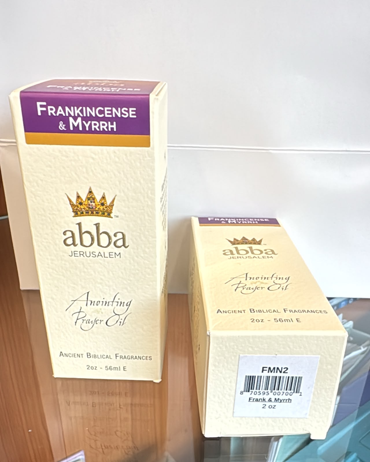 ANCIENT BIBLICAL FEAGRANCES ANOINTING PRAYER OIL FRANKINCENSE & MYRRH