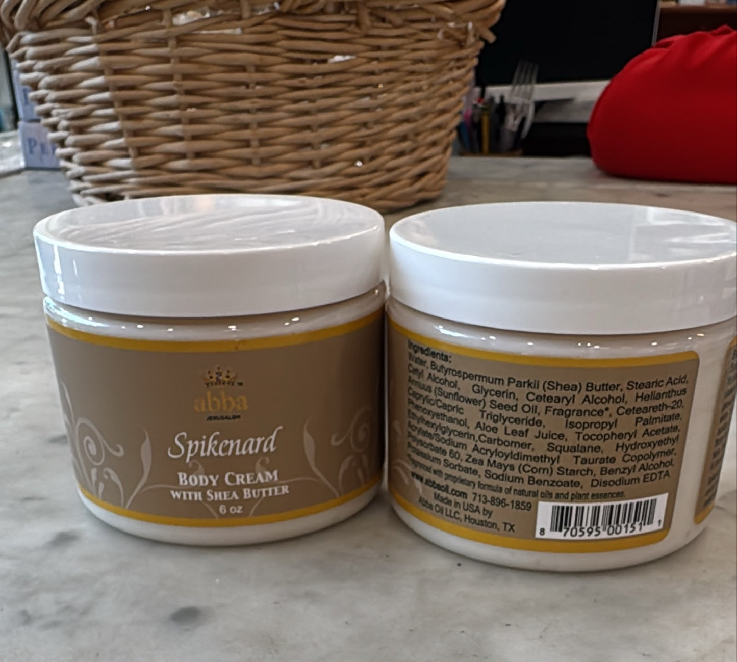 ROSE OF SHAROM BODY CREAM WITH SHEA BUTTER SPIKENARD