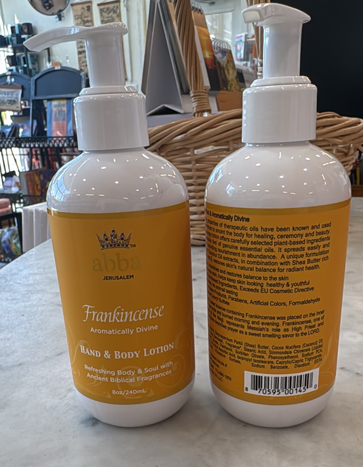 HAND & BODY LOTION FRANKINCENSE