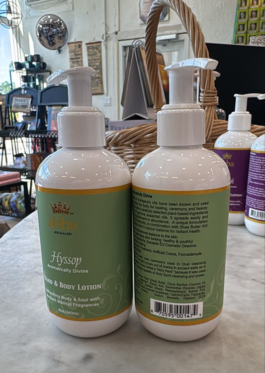 HAND & BODY LOTION HYSSOP