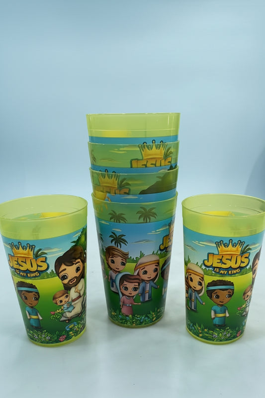 VASOS COLOR VERDE