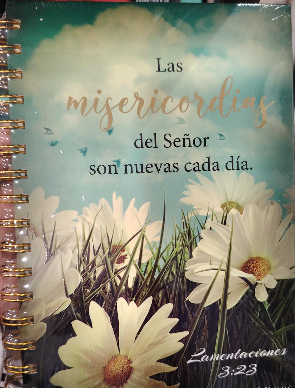 LIBRETA ESPIRAL DEVOCIONAL LAMENTACIONES 3:23