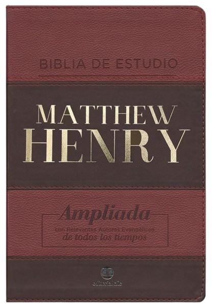 BIBLIA DE ESTUDIO MATTEW HENRY SIN INDICE