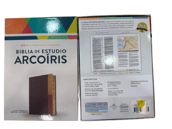 BIBLIA DE ESTUDIO ARCOIRIS(D)