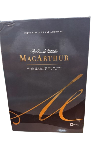BIBLIA DE ESTUDIO MACARTHUR