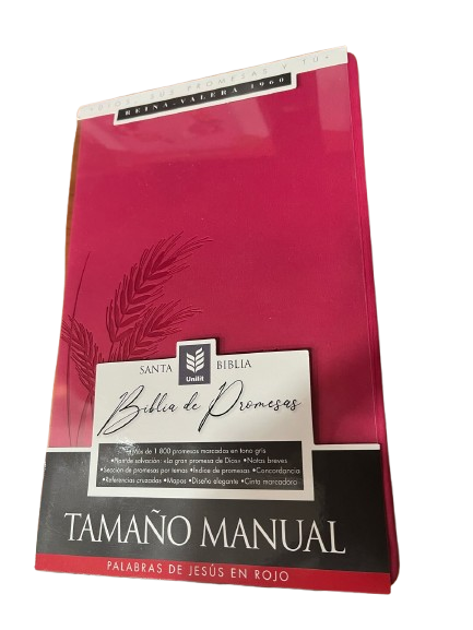 SANTA BIBLIA DE PROMESAS COLOR FUCSIA