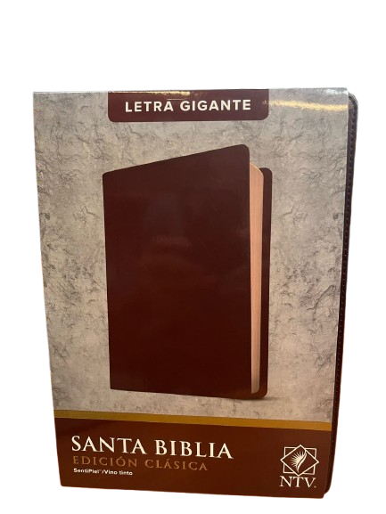 SANTA BIBLIA EDICION CLASICA COLOR VINO TINTO