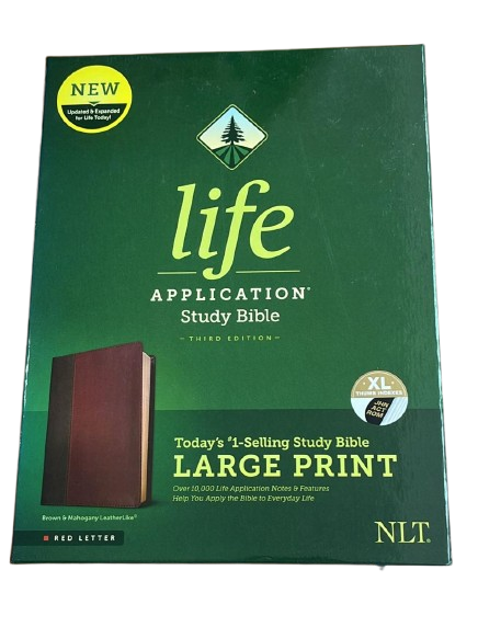 Biblia de estudio de aplicación a la vida, tercera edición, letra grande