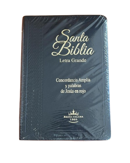 SANTA BIBLIA LETRA GRANDE FILO DORADO CON INDICE