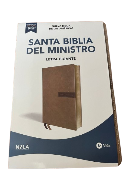 SANTA BIBLIA DEL MINISTRO LETRA GIGANTE