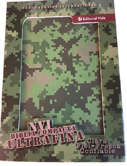 NVI BIBLIA COMPACTA ULTRAFINA COLOR VERDE MONTE