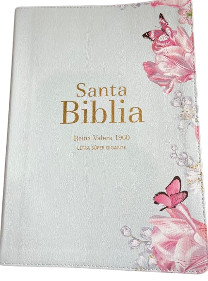 SANTA BIBLIA / REINA VALERA 1960 / LETRA SUPER GIGANTE / FILO DORADO SIN INDICE(D)