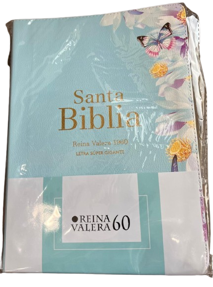 SANTA BIBLIA / REINA VALERA 1960 / LETRA SUPER GIGANTE / FILO DORADO SIN INDICE