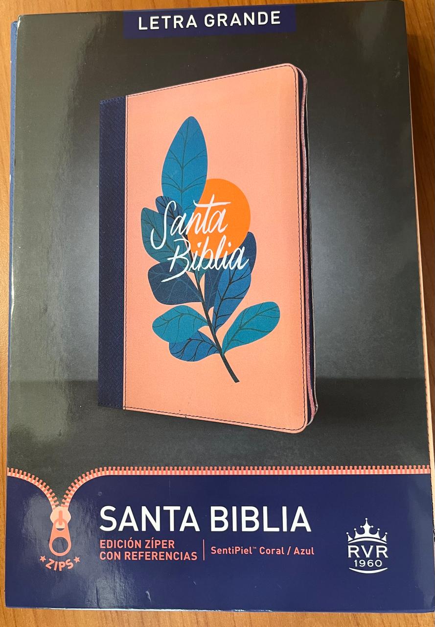 SANTA BIBLIA / CON REFERENCIAS / CON ZIPER / LETRA GRANDE