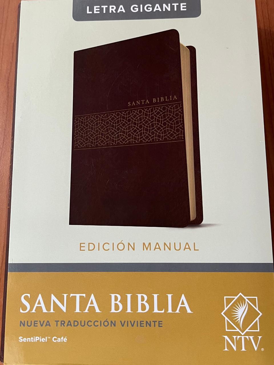 SANTA BIBLIA / NUEVA TRADUCCION VIVIENTE / SENTIPIEL CAFE / SIN INDICE