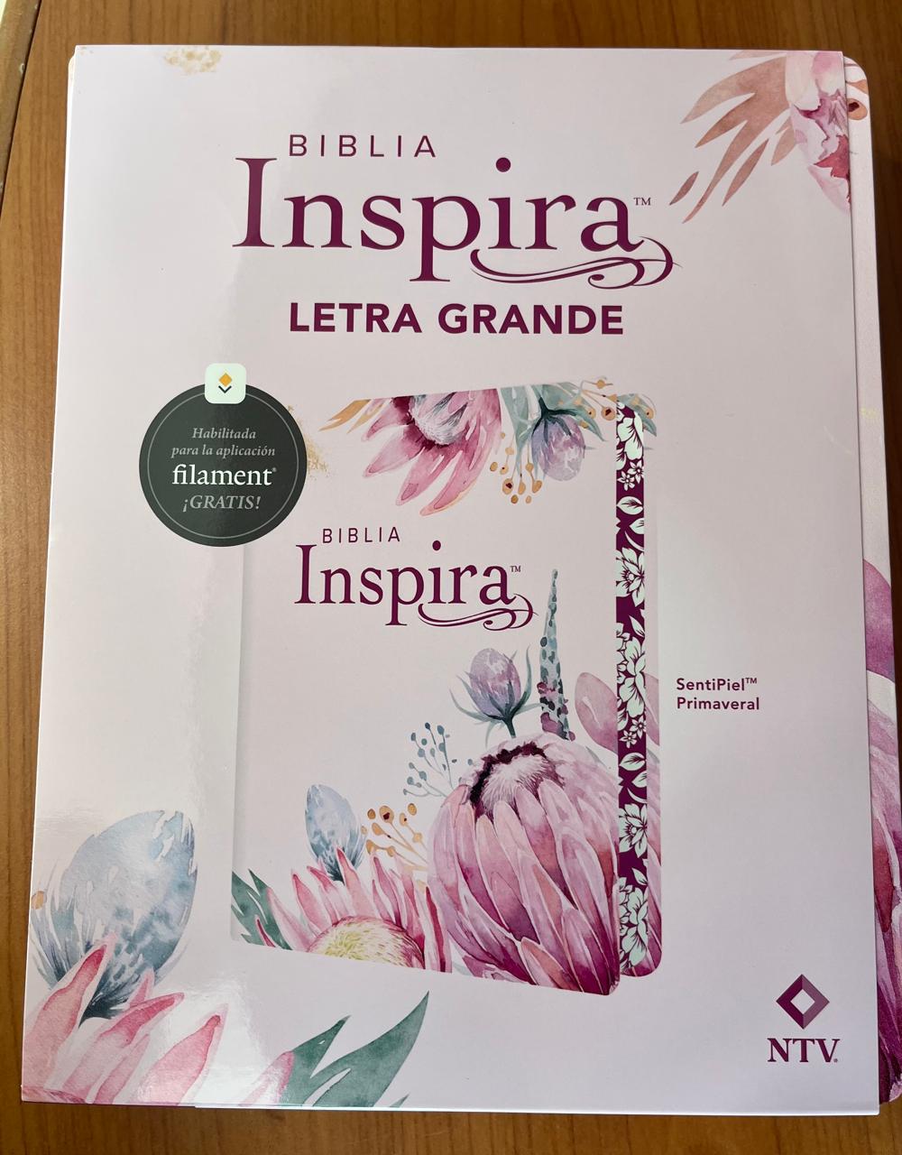 BIBLIA INSPIRA / SENTIPIEL PRIMAVERAL