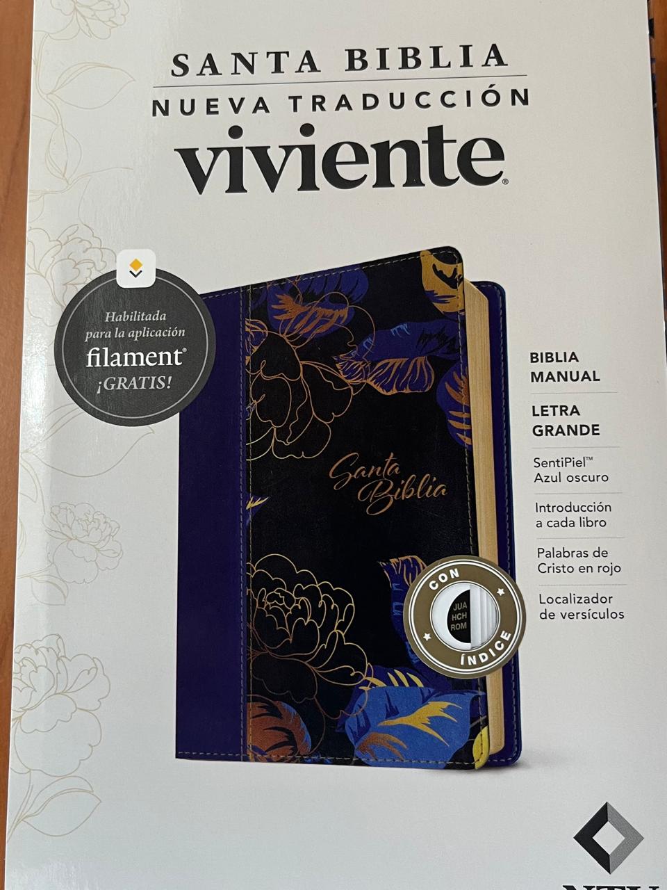 BIBLIA DE ESTUDIO NVI / ACTUALIZADA / LETRA GRANDE