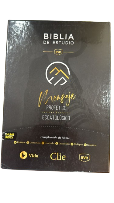 BIBLIA DE ESTUDIO RVR MENSAJE PROFETICO Y ESCATOLOGICO