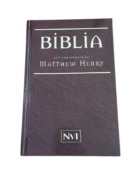 BIBLIA CON COMENTARIOS DE MATTHEW HENRY