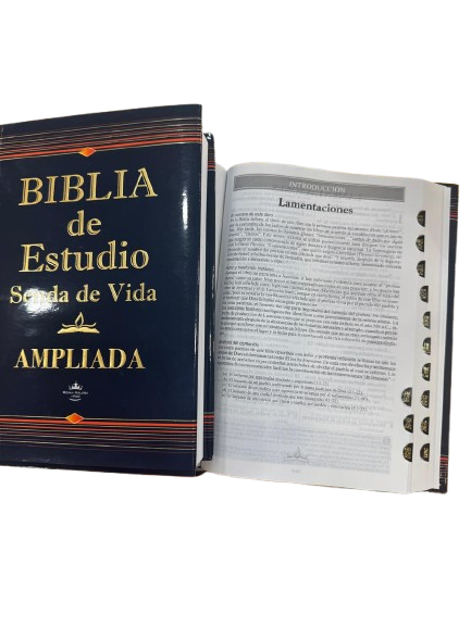 BIBLIA DE ESTUDIO SENDA DE VIDA AMPLIADA