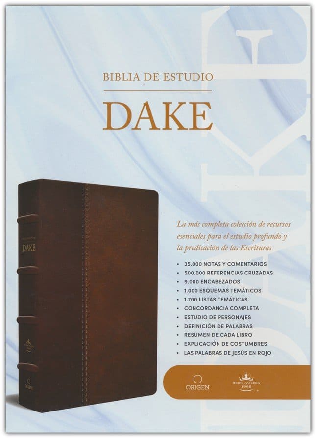 SANTA BIBLIA DE ESTUDIO DAKE