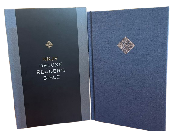NKJV DELUXE READER S BIBLE PASTA DURA