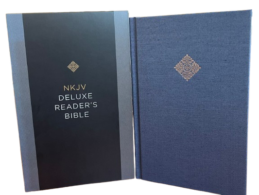 NKJV DELUXE READER S BIBLE PASTA DURA