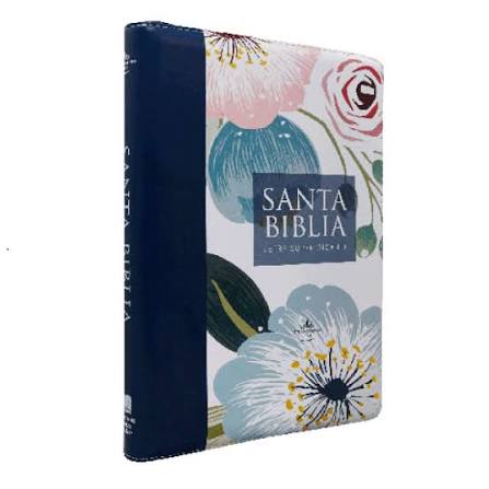 SANTA BIBLIA / LETRA SUPER GIGANTE / FLORAL