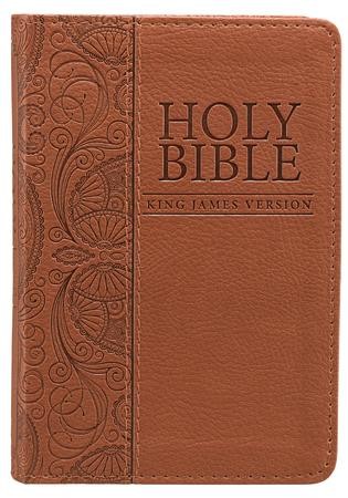 THE HOLY BIBLE POCKET BIBLE-CAFÉ CLARO