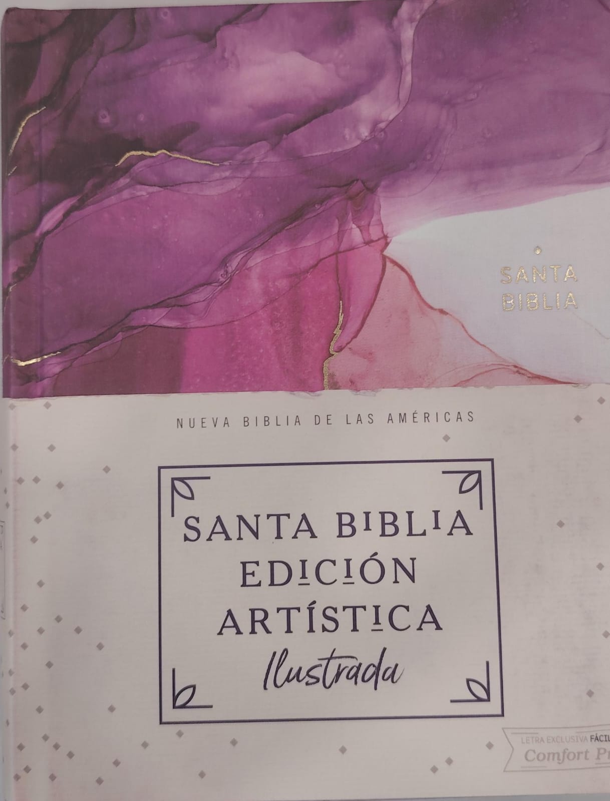 SANTA BIBLIA REINA VALERA 1909-CONFORT PRINT-MORADO