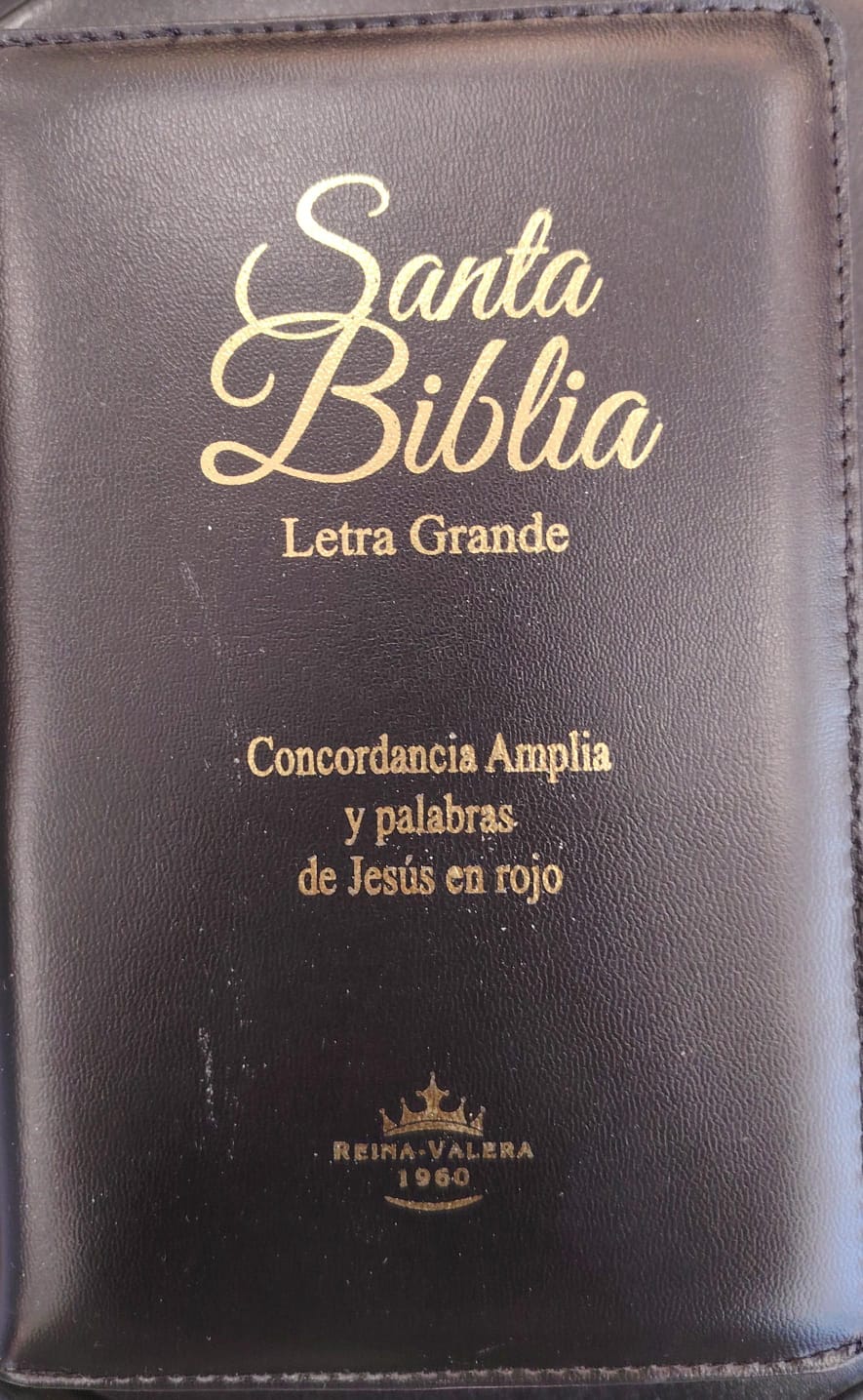 SANTA BIBLIA NVI LETRA GRANDE 11PT-CON CORCODANCIA Y PALABRAS DE JESUS EN ROJO