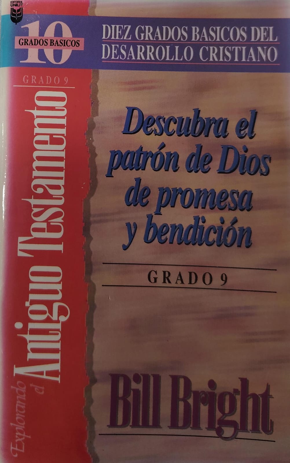 ANTIGUO TESTAMENTO - DESCUBRA EL PATRÓN DE DIOS DE PROMESA Y BENDICION GRADO 9