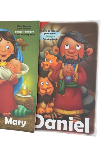 LIBRO PARA COLOREAR BILINGUE