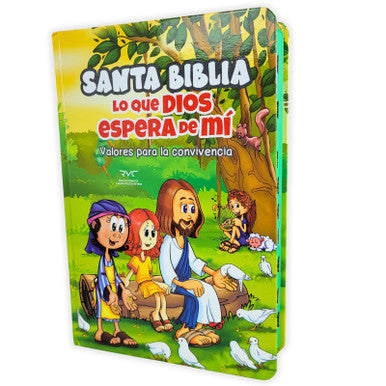 SANTA BIBLIA LO QUE DIOS ESPERA DE MI VALORES PARA LA CONVIVENCIA