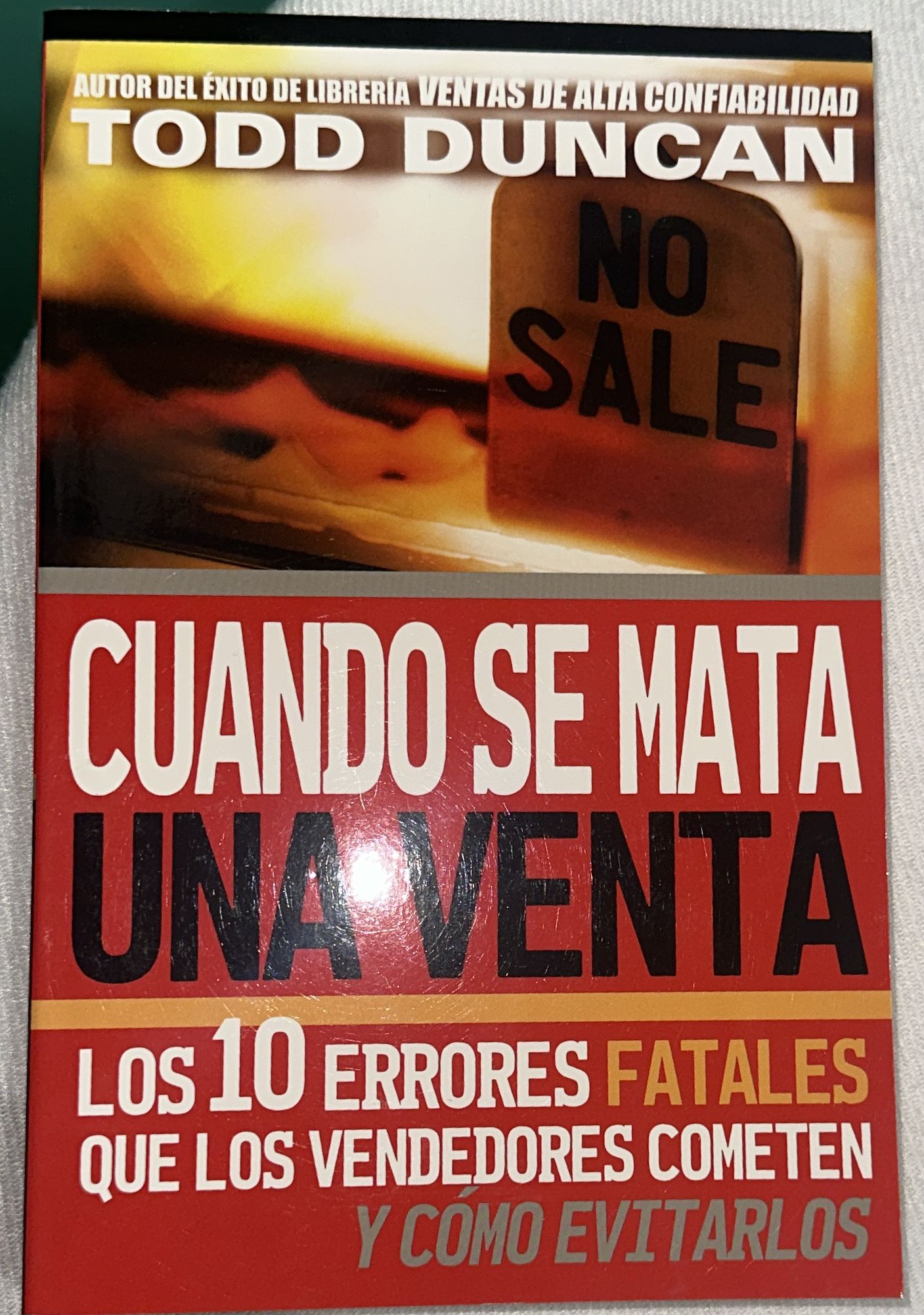 CUANDO SE MATA UNA VENTA