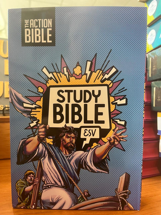 THE ACTION BIBLE / STUDY BIBLE ESV/ CELESTE