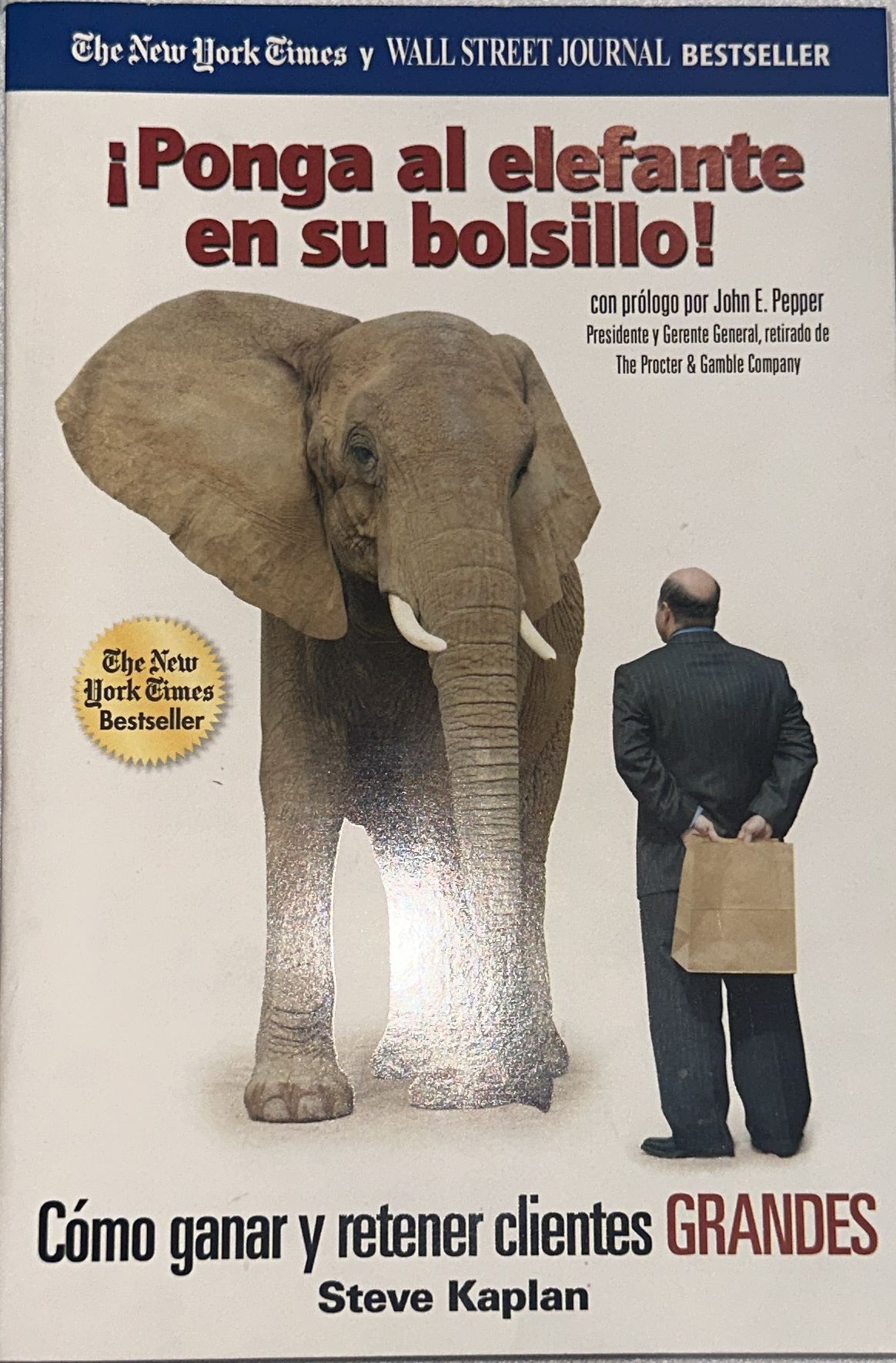 PONGA AL ELEFANTE EN SU BOLSILLO