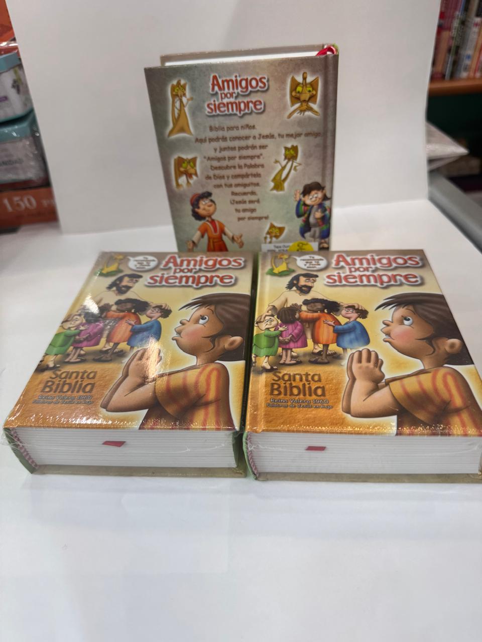 SANTA BIBLIA AMIGOS POR SIEMPRE COLORES