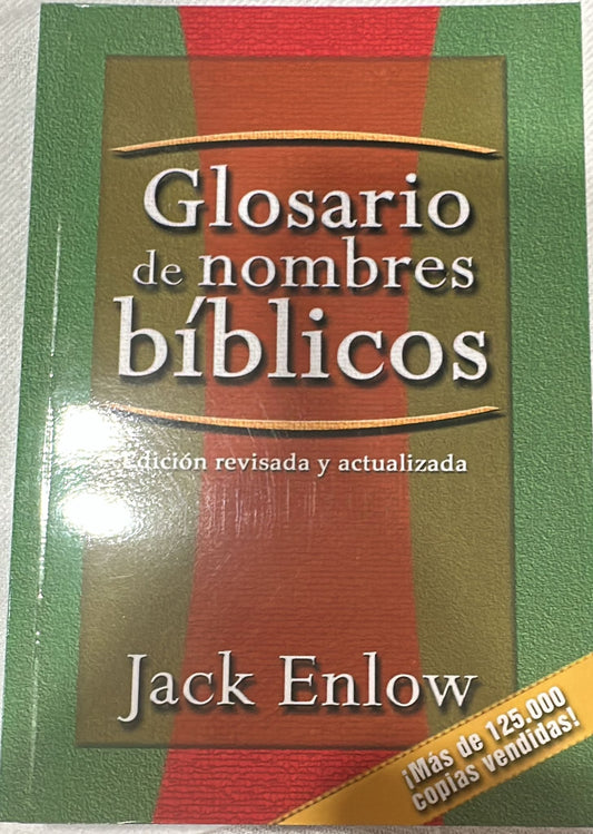 GLOSARIO DE NOMBRES BIBLICOS