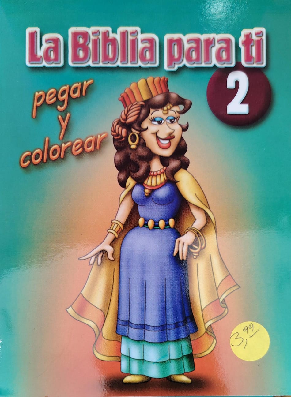 LA BIBLIA PARA TI - PEGAR Y COLOREAR #2